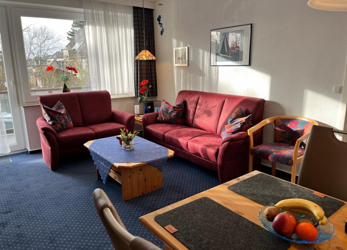 Residenz Thalassa 2 - Wohnzimmer - Cuxland-Fewo-Service