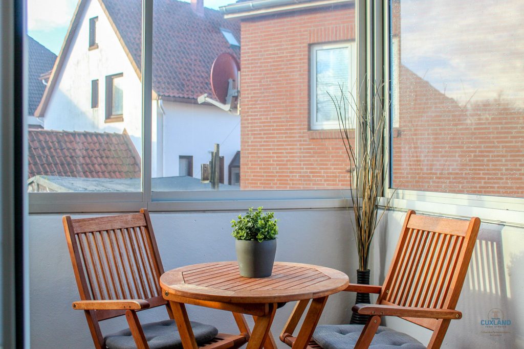Cuxland-Fewo-Service-Haus Elisabeth-Wohnung 3-Balkon