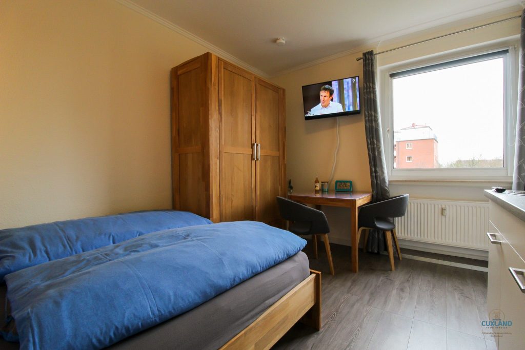 Cuxland-Fewo-Service-Haus Frauenpreiss-Wohnung 64-Wohn/Schlafbereich