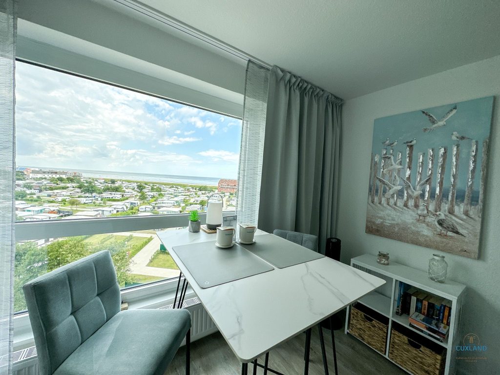 Cuxland-Fewo-Service-Haus Frische Brise-Wohnung 6.06.-Wohn/Essbereich