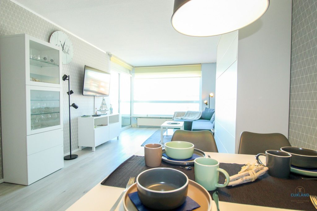 Cuxland-Fewo-Service-Haus Frische Brise-Wohnung 7.10-Wohn/Essbereich