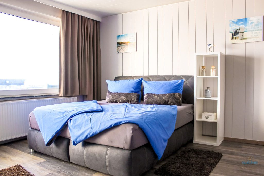 Cuxland-Fewo-Service-Haus Atlantic-Wohnung 607 a-Schlafbereich