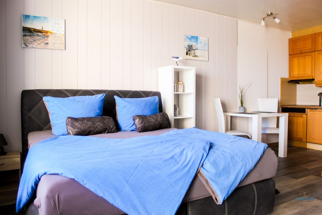 Cuxland-Fewo-Service-Haus Atlantic-Wohnung 607a- Wohn/Schlafbereich