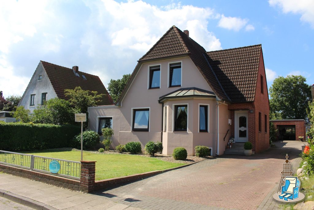 Cuxland-Fewo-Service-Fewo Schmidt-Hausansicht