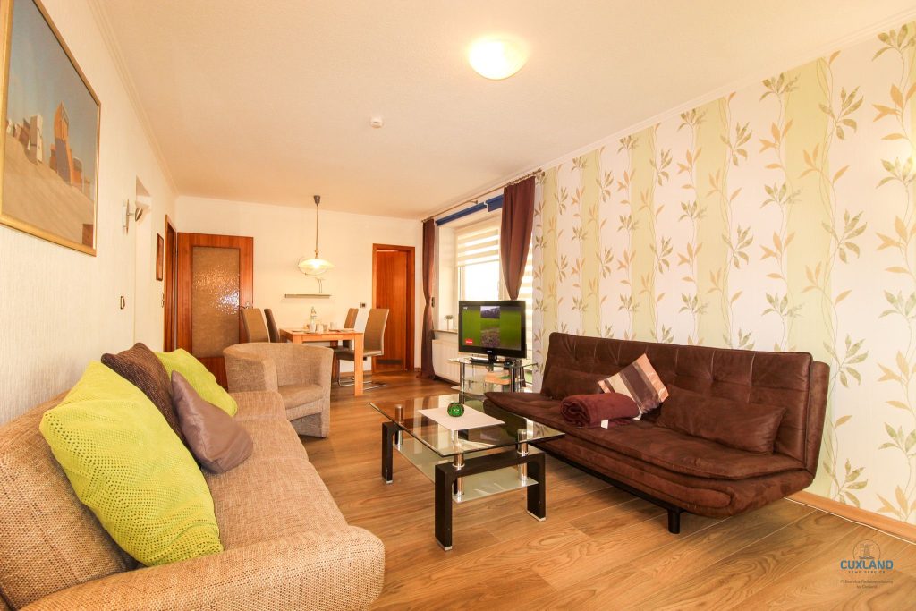 Cuxland-Fewo-Service-Haus Elbe-Wohnung 12a-Wohnbereich