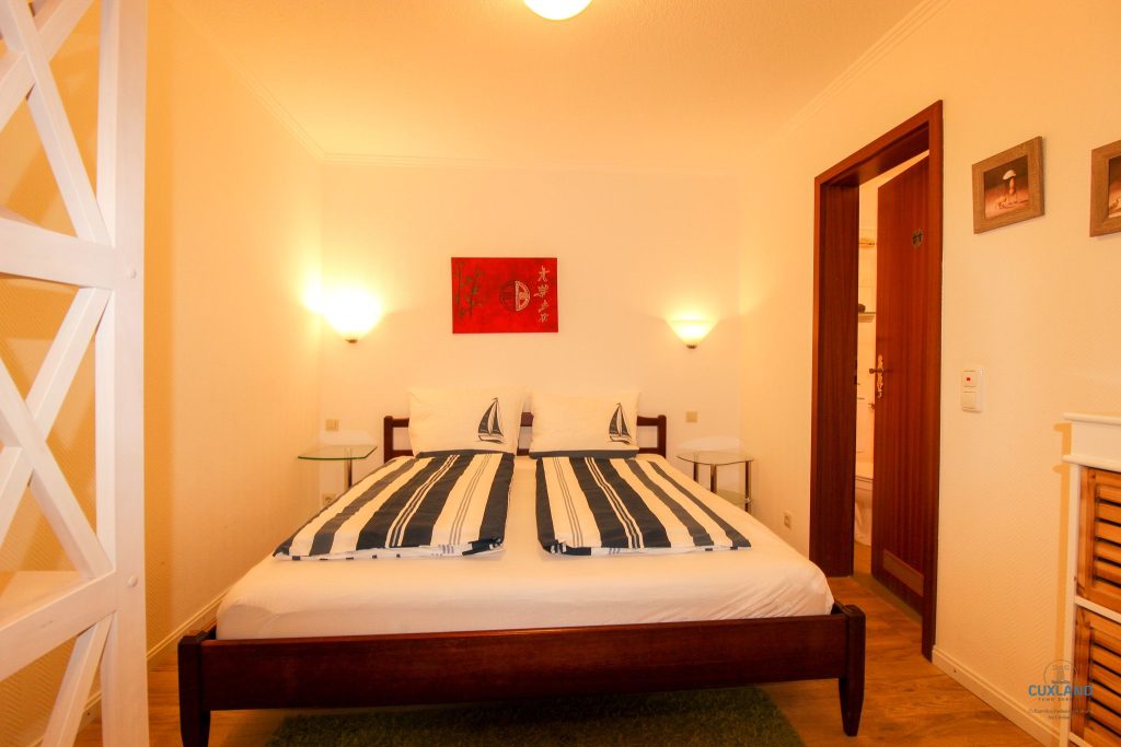Cuxland-Fewo-Service-Haus Elbe-Wohnung 2-Schlafbereich