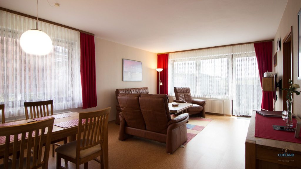 Cuxland-Fewo-Service-Haus Kerstin-Wohnung 7-Wohn/Essbereich