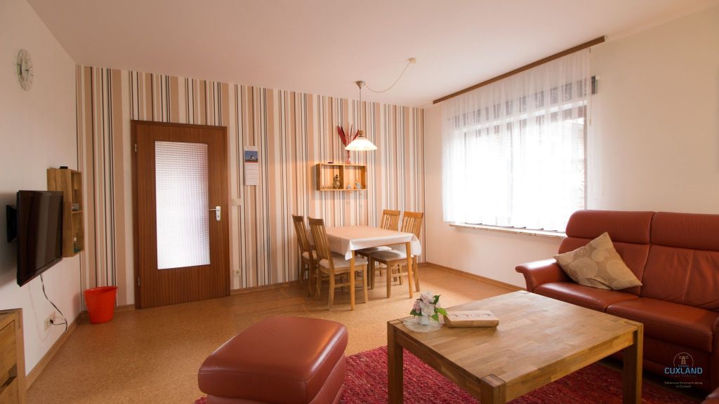 Cuxland-Fewo-Service-Haus Kerstin-Wohnung 8-Wohn/Essbereich