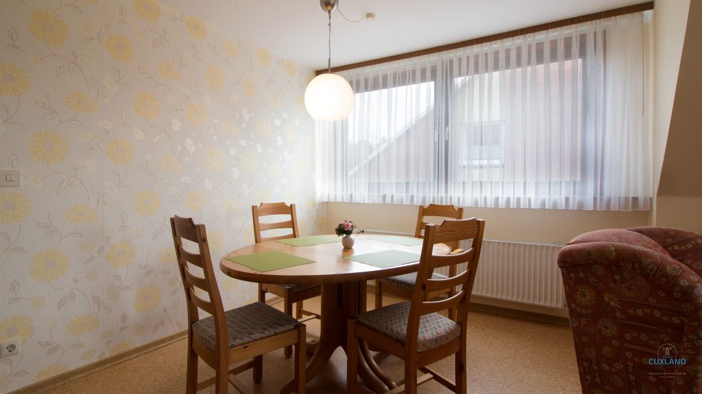 Cuxland-Fewo-Service-Haus Kerstin-Wohnung 9-Essbereich