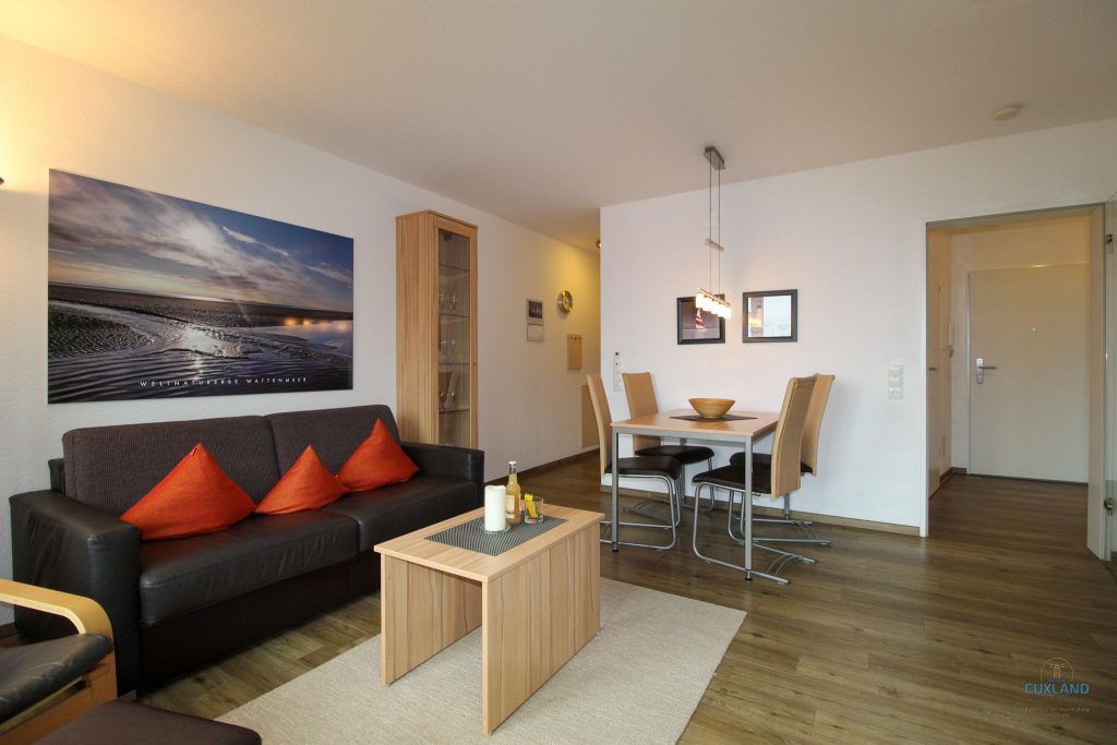 Cuxland-Fewo-Service-Residenz Hohe Lith-Wohnung 3.23-Wohn/Essbereich