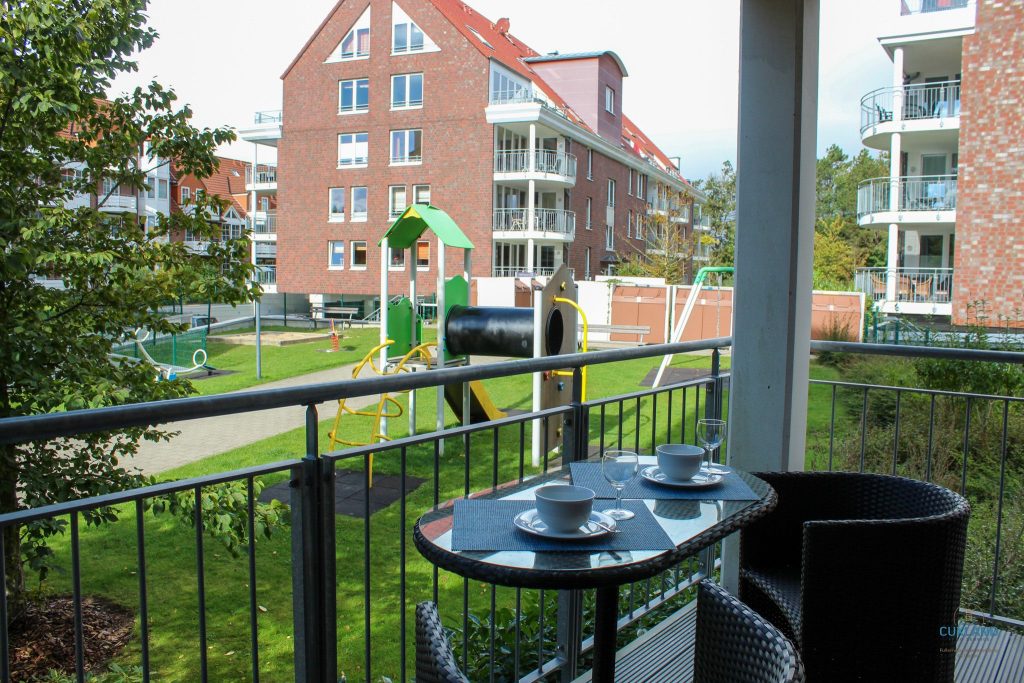 Cuxland-Fewo-Service-Residenz Hohe Lith-Wohnung 4.1-Balkon