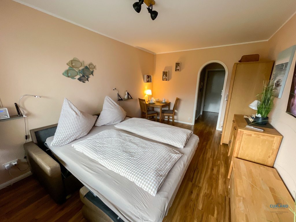 Cuxland-Fewo-Service-Haus Jan am Strand-Wohnung 121-Wohn/Schlafraum