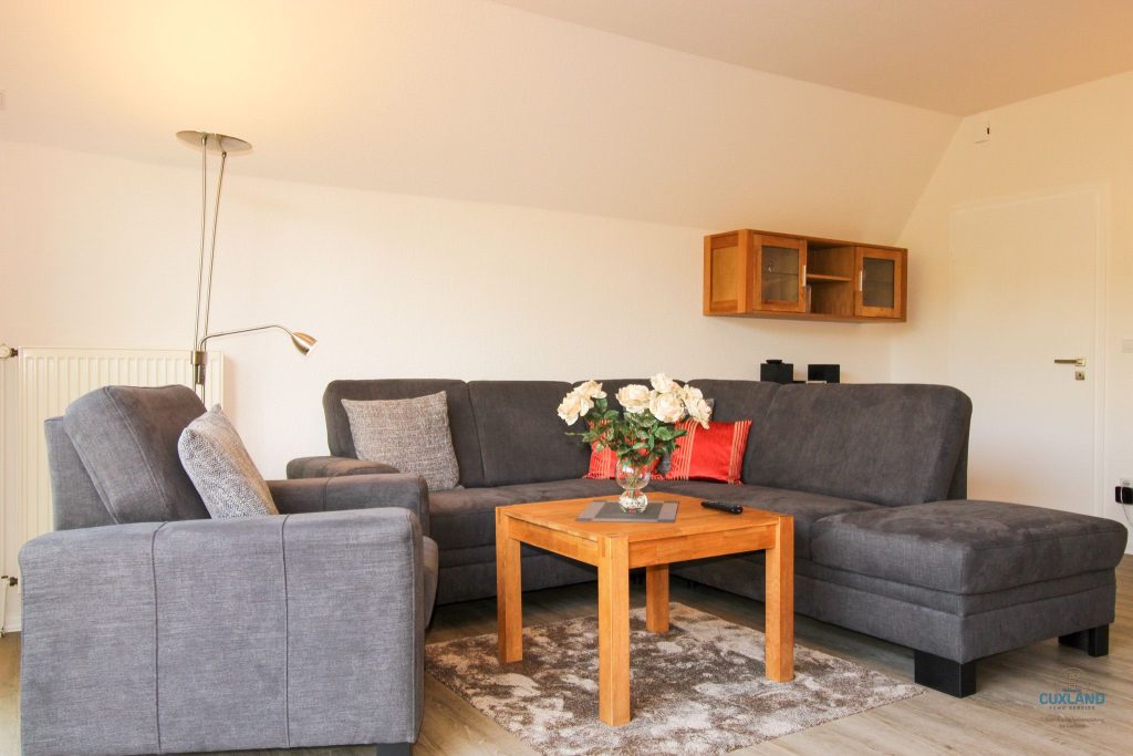 Cuxland-Fewo-Service-Ferienhaus Kampweg 15-Wohnbereich
