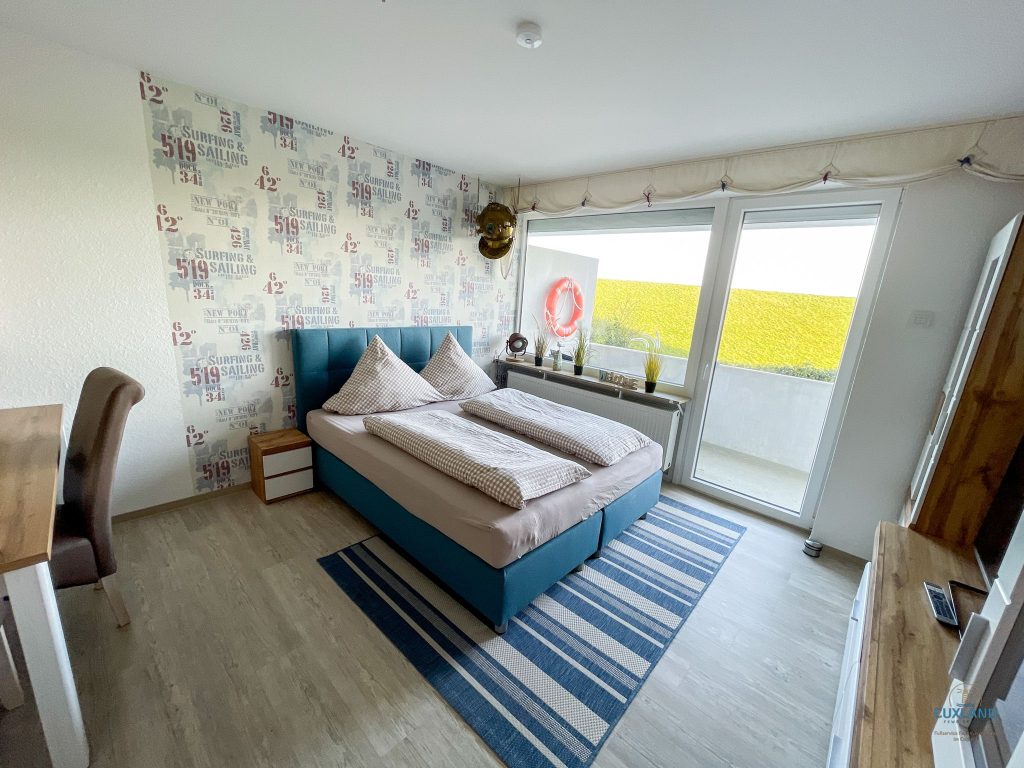 Cuxland-Fewo-Service-Haus Nautic-Wohnung 123-Schlafbereich