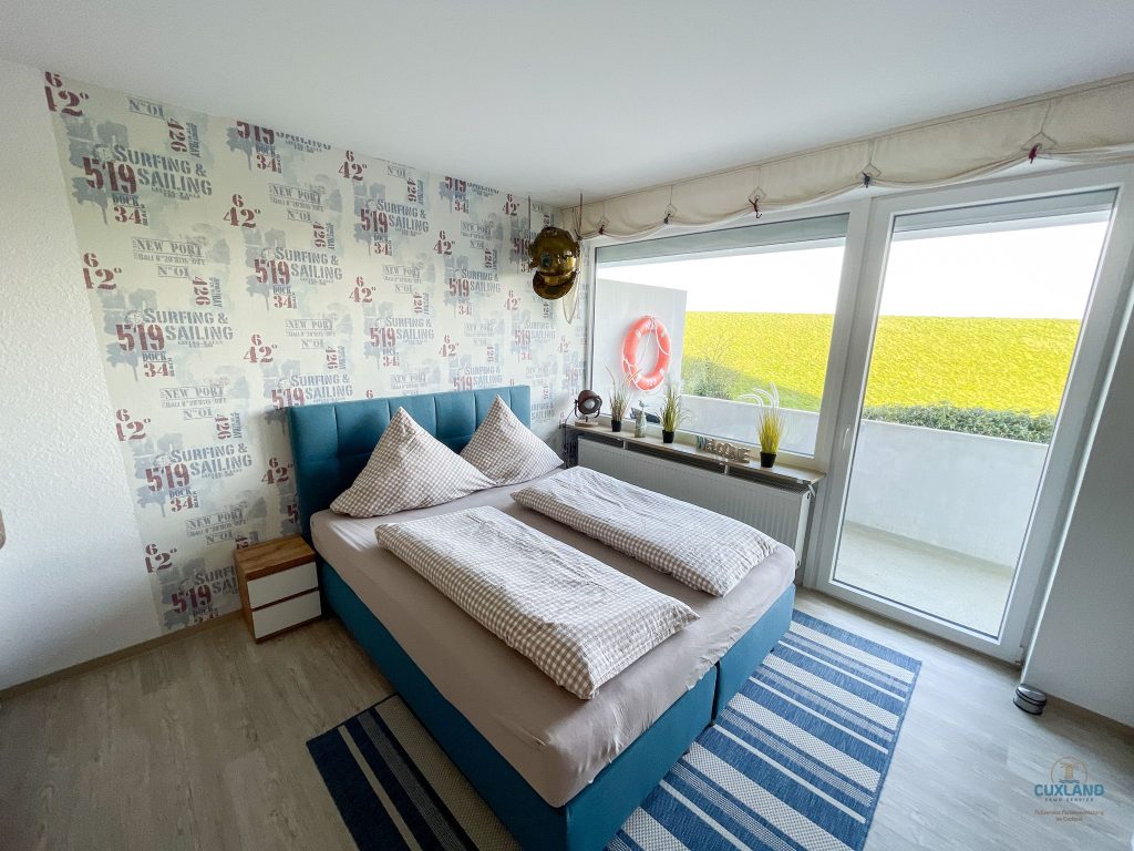 Cuxland-Fewo-Service-Haus Nautic-Wohnung 123-Schlafbereich