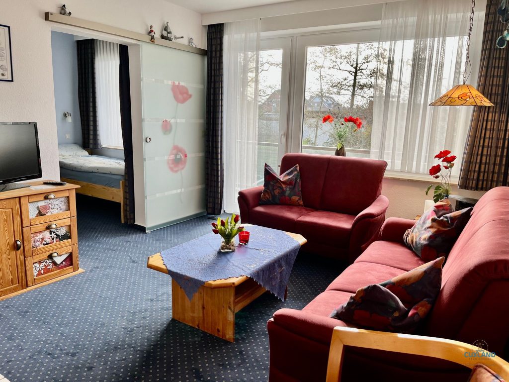 Cuxland-Fewo-Service-Residenz Thalassa-Wohnung 2-Wohnraum