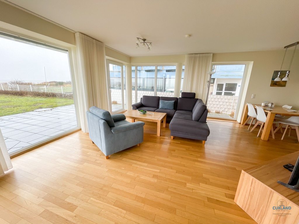 Cuxland-Fewo-Service-Haus Blue Ocean-Wohnung 8-Wohn/Essbereich