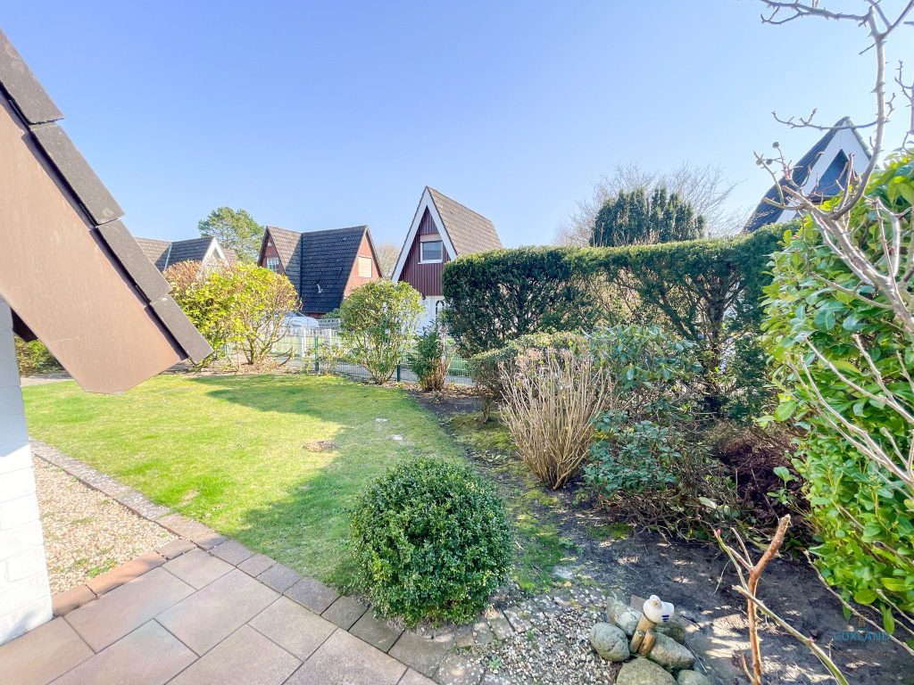 Cuxland-Fewo-Service-Ferienhaus Blinkfüür 16-Garten