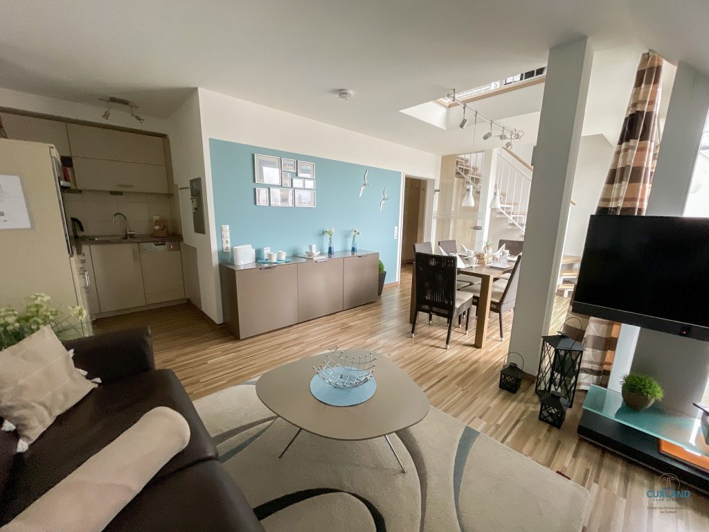 Cuxland-Fewo-Service-Residenz Hohe Lith-Wohnung 3.34-Wohn/Esszimmer