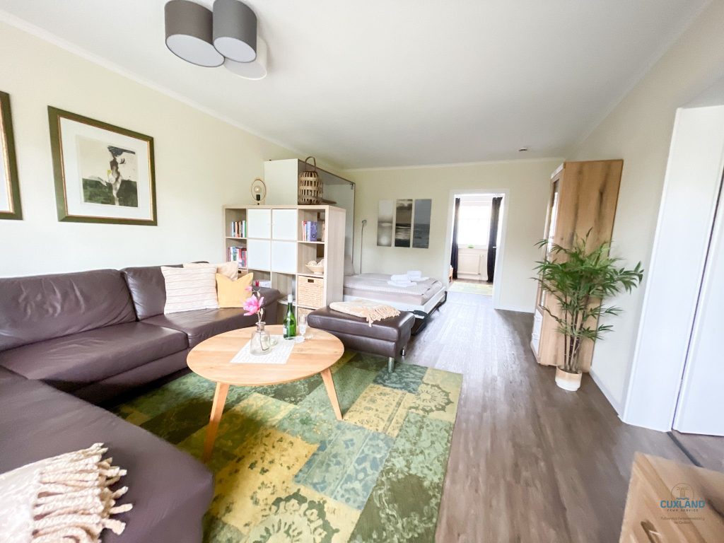 Cuxland-Fewo-Service-Landhaus Rosenhof-Wohnung 1-Wohn/Schlafraum