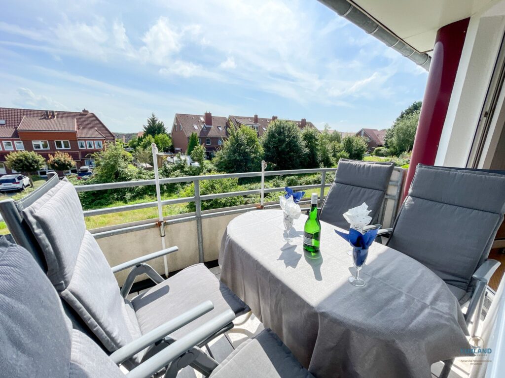 Cuxland-Fewo-Service-Haus Seeland-Wohnung 14-Balkon