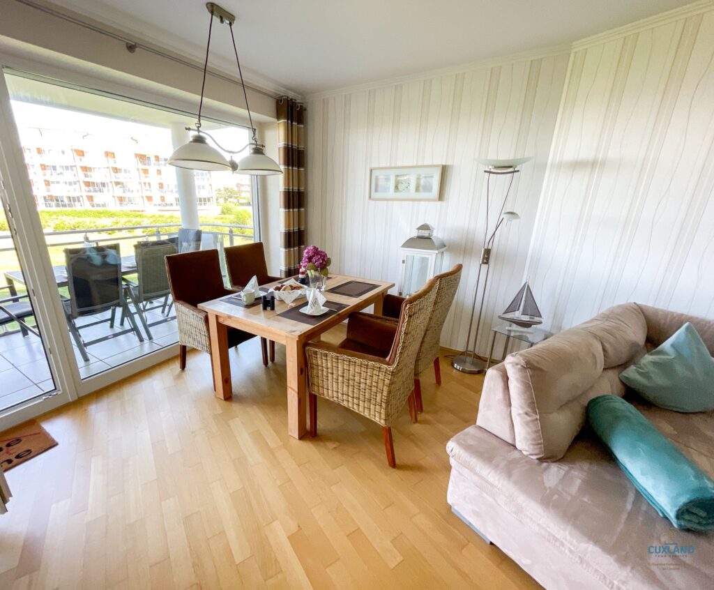 Cuxland-Fewo-Service-Strandpalais Duhnen-Wohnung 3-Wohnbereich