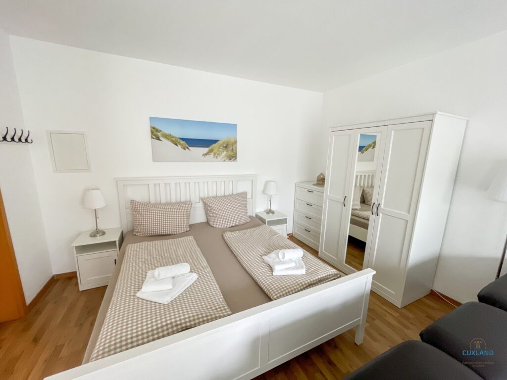 Cuxland-Fewo-Service-Residenz Grantz-Wohnung 2-Schlafbereich