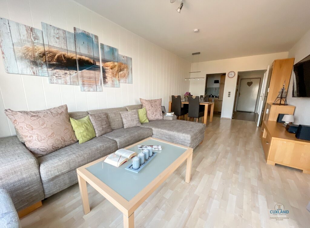 Cuxland-Fewo-Service-Haus Frische Brise-Wohnung 8.10-Wohn/Essbereich