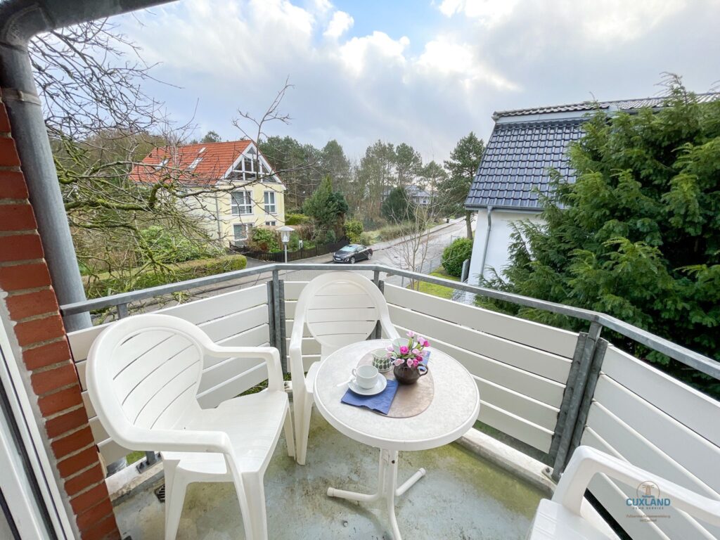 Cuxland-Fewo-Service-Haus Scharhörn-Wohnung 4-Balkon