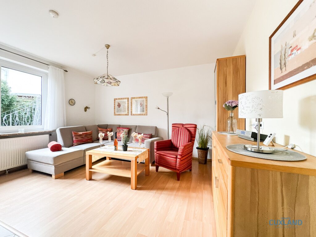 Cuxland-Fewo-Service- Haus Seerose- Wohnzimmer