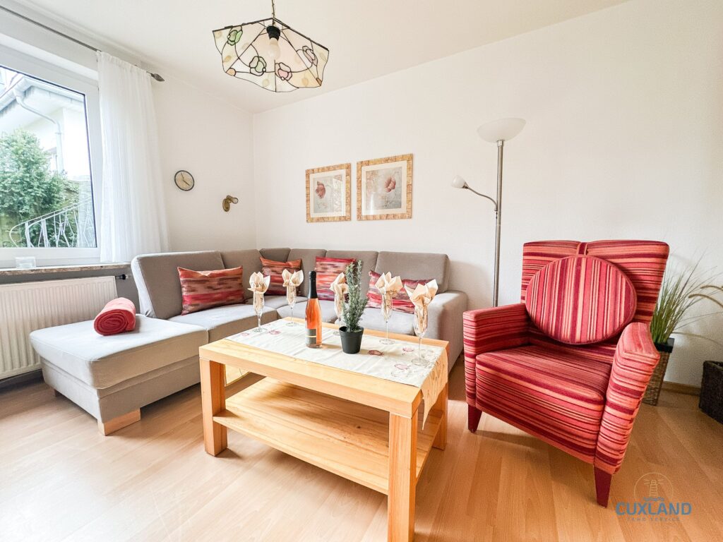 Cuxland-Fewo-Service- Haus Seerose- Wohnzimmer