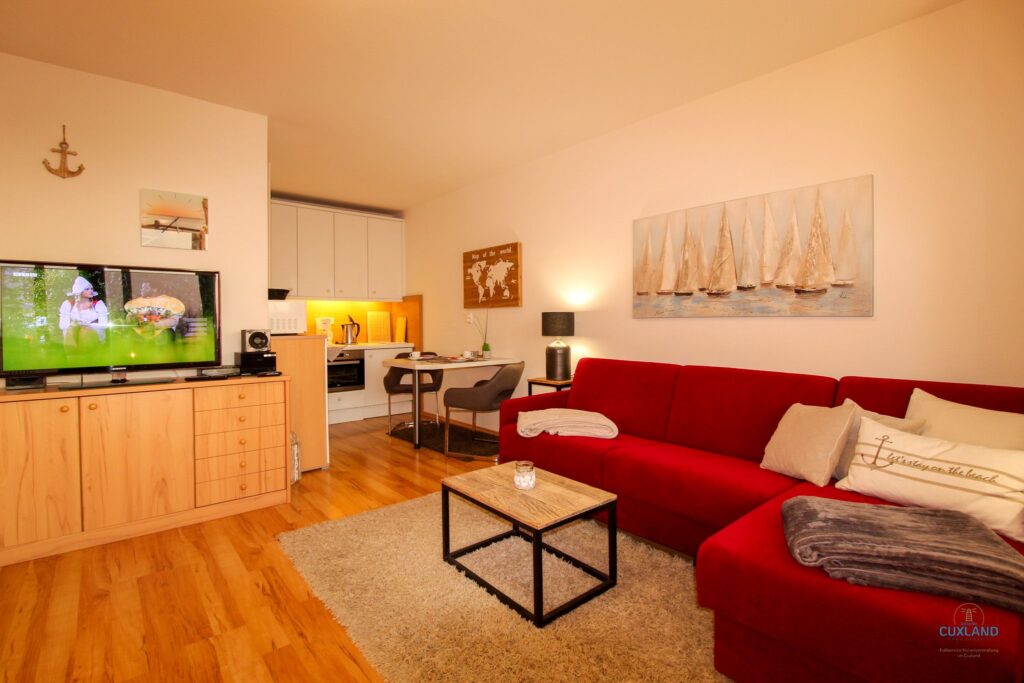 Cuxland-Fewo-Service-Haus Atlantik-Wohnung 107- Wohn/Essbereich