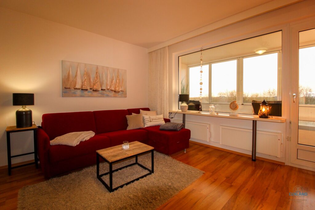Cuxland-Fewo-Service-Haus Atlantik-Wohnung 107- Wohnbereich