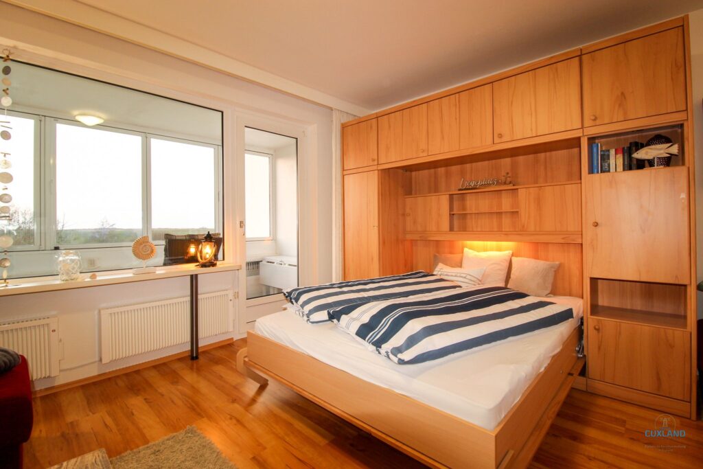 Cuxland-Fewo-Service-Haus Atlantik-Wohnung 107- Wohn/Schlafraum