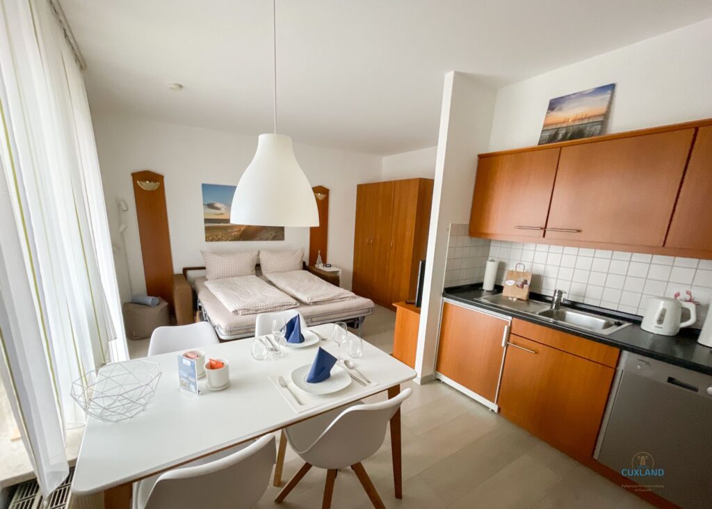 Cuxland-Fewo-Service-Residenz Kormoran-Wohnung 01.06.-Wohn/Schlaf/Essraum
